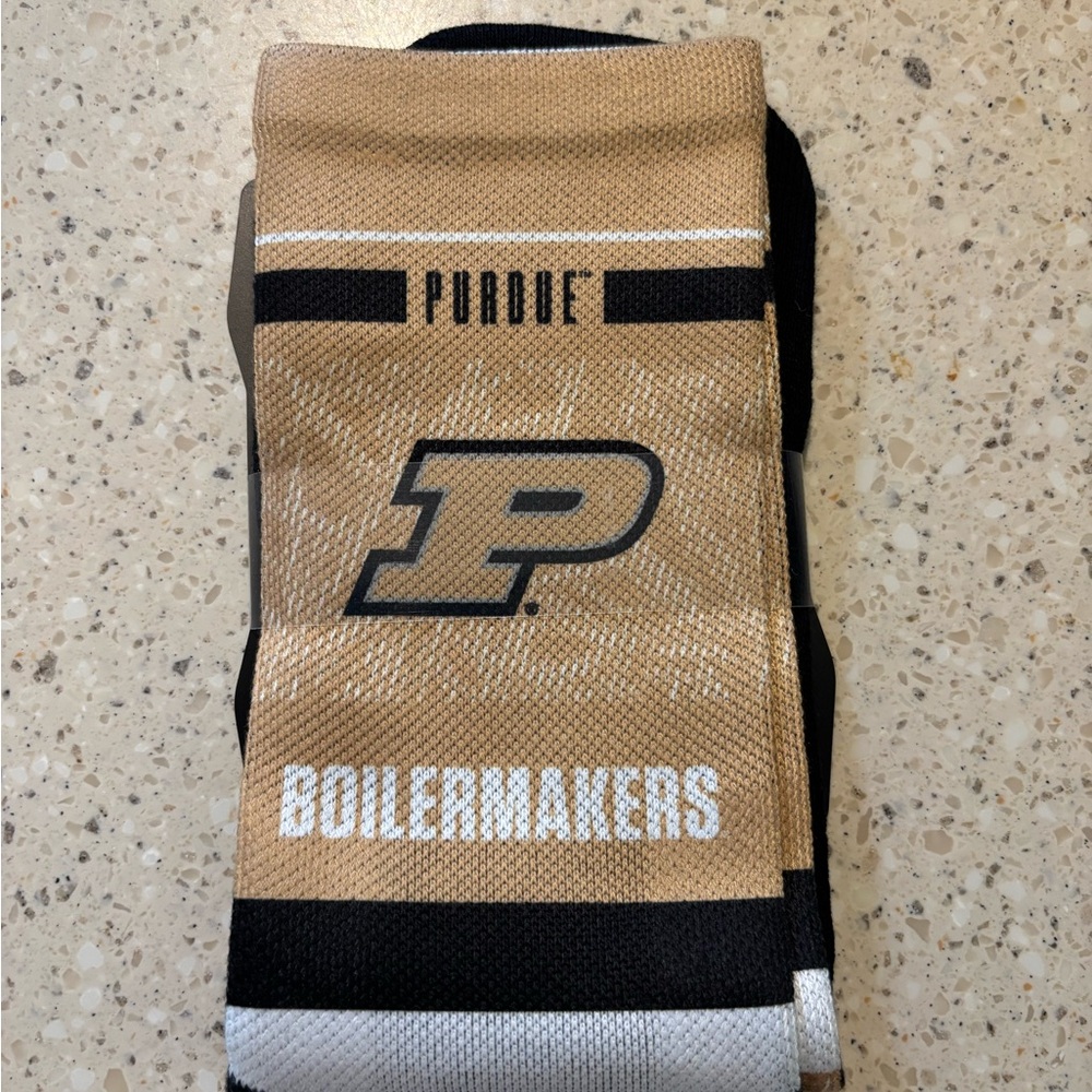NWT. Purdue Socks. Sz L/XL